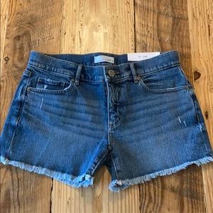 LOFT Denim Cut Off Shorts